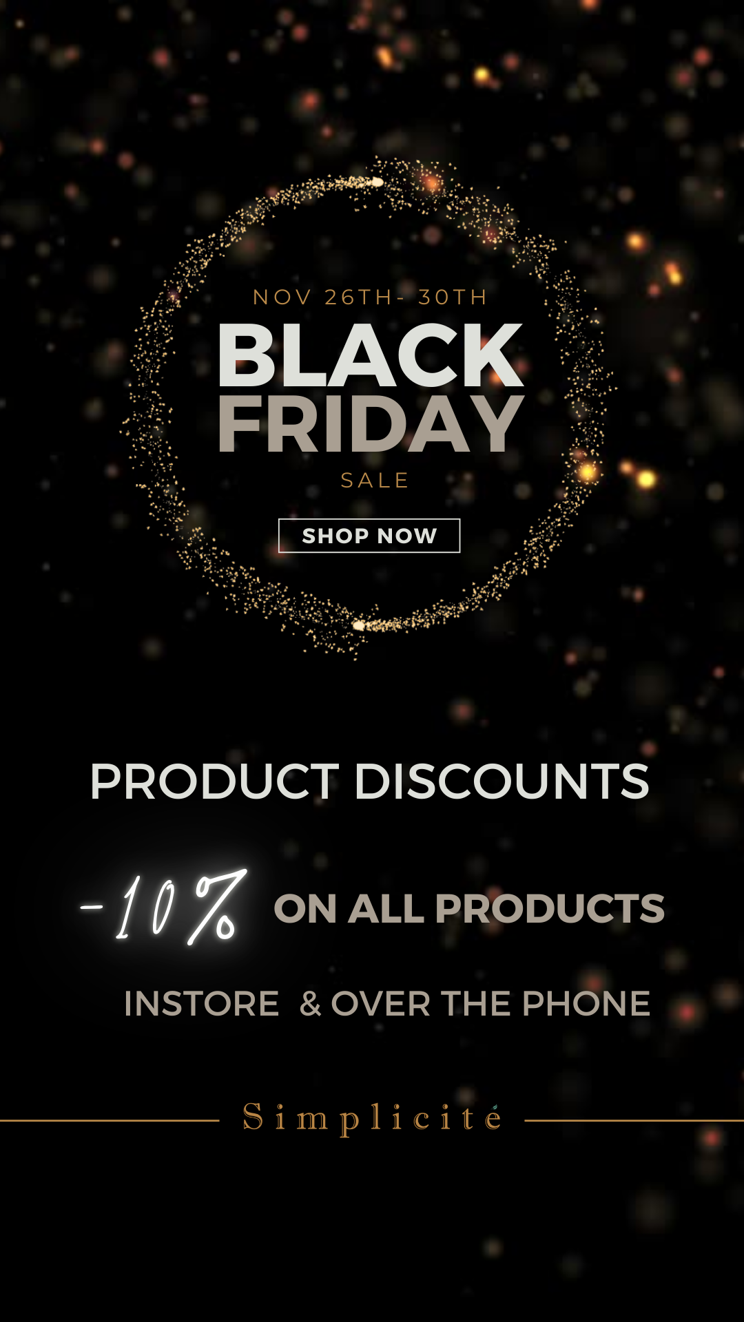 Black Friday Sale(Your Story)